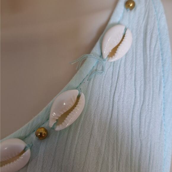 KENLI MIDI COVER-UP DRESS IN INDIGO OMBRE - Picture 7 of 12